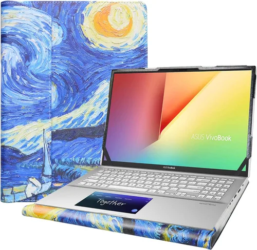 Miniatura 11 de Funda protectora para Asus VivoBook S15 S532FA/VivoBook 15 F512DA F512FA X512FA/Q547FD Q537FD/ZenBook Flip 15 Q538EI Q528EH y funda para Lenovo Negro