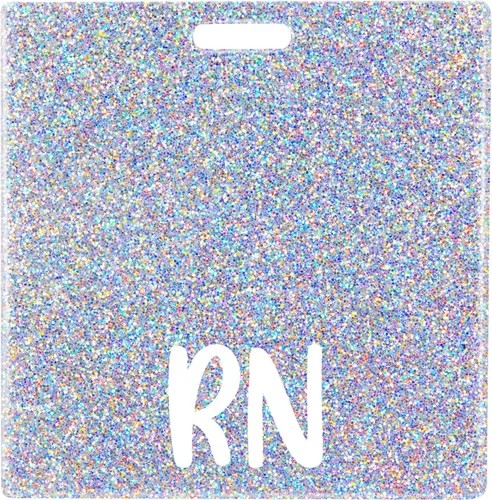 Miniatura 15 de Plifal RN Porta Insignia con Soporte de Tarjeta para Enfermera, Accesorios de Enfermería, Insignia de Enfermera Registrada Horizontal, Rn Rainbow