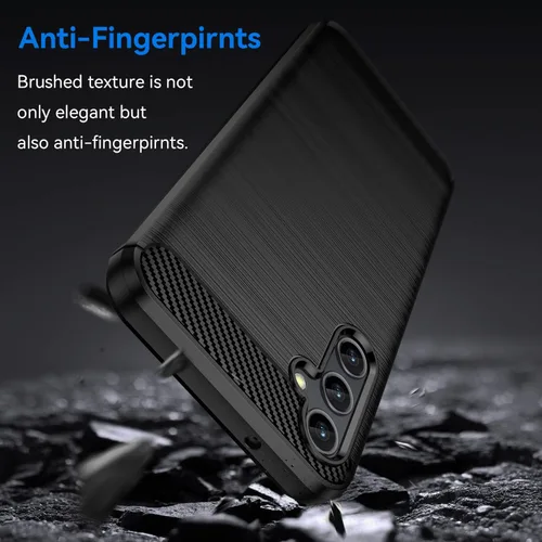 Miniatura 3 de Osophter Funda para Galaxy A14 5G, Samsung Galaxy A14 5G Funda con protector de pantalla de absorción de golpes Flexible TPU Caucho Protector