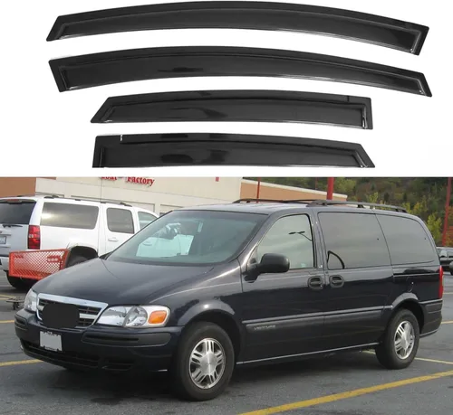 Miniatura 278 de Visor para ventana IG para Hyundai Venue 2020-2023, protector contra la lluvia, adhesivo extra duradero, deflector de viento para lado