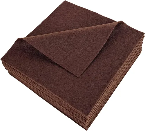 Miniatura 27 de Jtnohx Tela de fieltro suave, fieltro flexible para manualidades, hojas de fieltro de 0.055 in de grosor de 6 x 6 pulgadas para proyectos