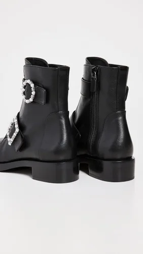 Miniatura 3 de Stuart Weitzman Botines Ryder Pearl Geo con hebilla para mujer