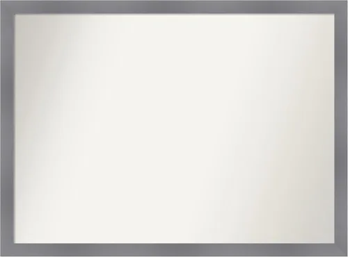 Miniatura 76 de Amanti Art Espejo personalizado, espejo de baño gris plomo a rayas, espejo de pared o espejo de tocador de baño sobre el fregadero