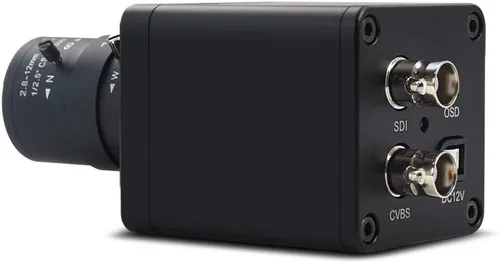 Miniatura 3 de MOKOSE Cámara 3G / HD SDI 1080@60/50/30/25P, cámara de seguridad CCTV digital HD 1080@60/50i, sensor de alta sensibilidad 1/2.8 CMOS con lente HD