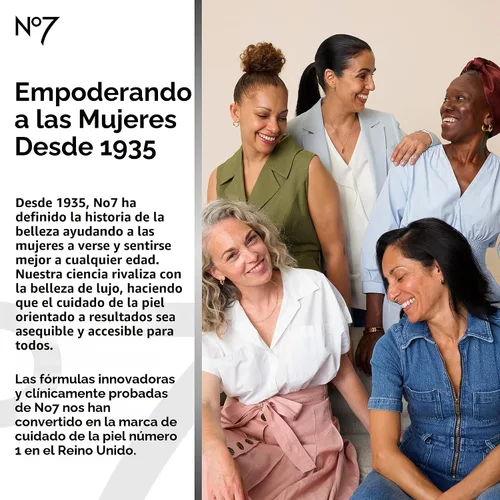 Miniatura 6 de No7 Lift & Luminate Base de suero de triple acción, maquillaje líquido con SPF 15 para una base húmeda y brillante, fórmula radiante para piel 07