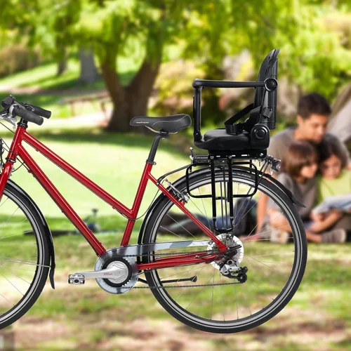 Miniatura 9 de Asiento trasero de bicicleta para niños, asiento trasero de bicicleta para niños, asiento de bicicleta para adultos para bebés de 6 meses a 6 años
