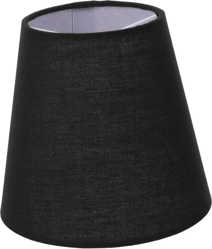 Miniatura 11 de CALLARON Lámpara pequeña de tela con clip para lámpara de mesa de pared (beige) Pantalla de tela para luz de mesa