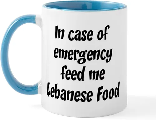 Miniatura 25 de CafePress #1 - Taza de café de cerámica libanesa de 11 oz (11.0 fl oz)