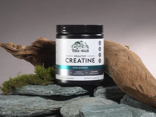 Miniatura 7 de TERRA ORIGIN Monohidrato de creatina en polvo 45 porciones Suplemento de creatina micronizada Sin sabor, creatina pura para mujeres y hombres