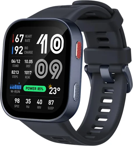 Miniatura 10 de Amazfit Bip 6 - Reloj inteligente de 46mm, batería de 14 días, pantalla AMOLED de 1.97 pulgadas, GPS y mapas gratuitos, AI, llamada y mensaje Negro
