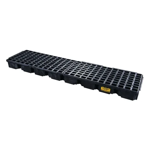 Miniatura 22 de Eagle Plataforma modular para derrames de un tambor, 26.25"x26"x6.5", sumidero de 15 galones, bandeja de contención de capacidad de carga de 2,000