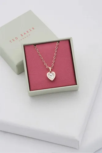 Miniatura 9 de Ted Baker London Hannela - Collar con colgante de corazón de cristal para mujer