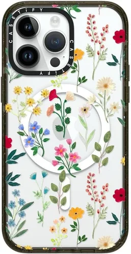 Miniatura 150 de CASETiFY Impact - Funda para iPhone 13 [protección contra caídas de 6.6 pies/compatible con Magsafe] Black Kingsnake, color negro transparente