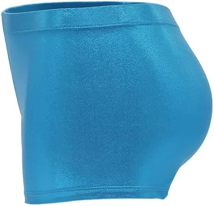 Miniatura 4 de Aosva 2 pantalones cortos de gimnasia para niñas de 2 a 14 años