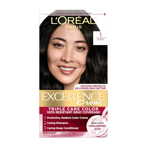 Miniatura 47 de L'Oreal Paris Excellence Crème - Tinte permanente para el cabello, color de cabello de triple cuidado, complejo Pro-Keratine para una cobertura