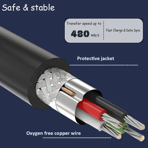 Miniatura 6 de Cable USB de repuesto UC-E4 UC-E15 UC-E19 Mini USB Cable de transferencia de fecha compatible con Nikon Digital SLR DSLR D300 D3000 D300S D3100 D3S
