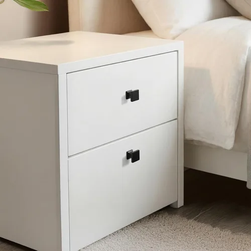 Miniatura 6 de GOLDENWARM LS6785BK - Paquete de 5 perillas cuadradas negras para gabinetes y alacenas de cocina, perillas cuadradas de 1.1 pulgadas de ancho