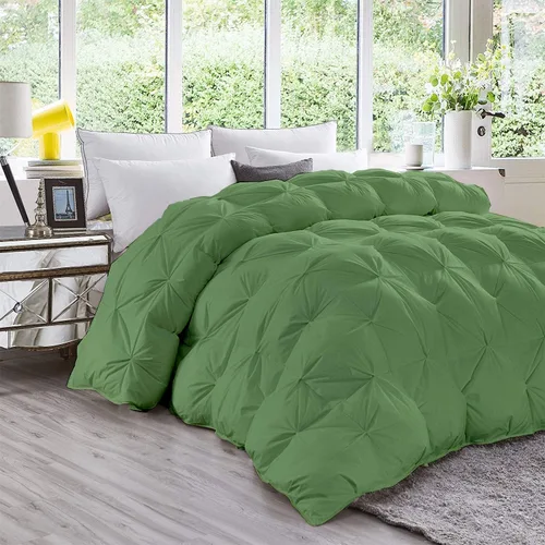 Miniatura 11 de Premium Collection - Edredón alternativo de diamante de 1600 hilos, tamaño individual XL, 68 x 92 pulgadas, 1 pieza para todas las estaciones