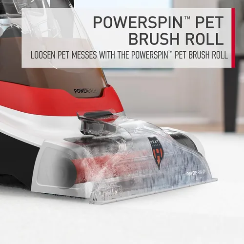 Miniatura 6 de Hoover PowerDash Pet+ Máquina limpiadora compacta de alfombras, máquina de champú de alfombras ligera, combina con una solución de limpiador