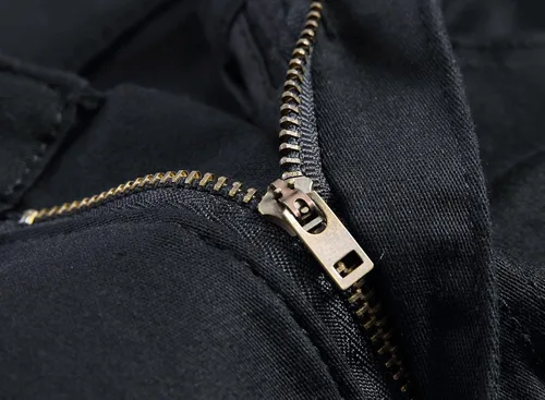 Miniatura 7 de Leward - Pantalones vaqueros para hombre ajustados elásticos color negro