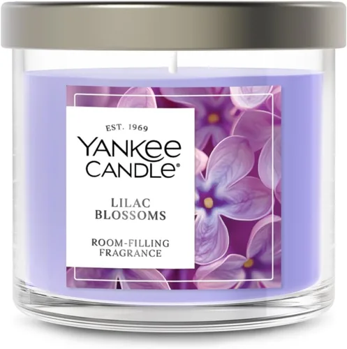 Yankee Candle - Vela perfumada en tarro pequeño con hasta 40 horas de combustión, mezcla premium de cera vegetal para una combustión constante, vela