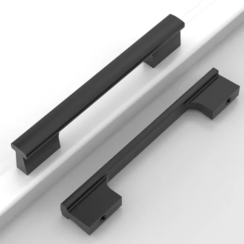 Miniatura 25 de Paquete de 12 tiradores para gabinete de 4 pulgadas (102mm) de níquel satinado cepillado, accesorios para gabinetes de cocina, cajones, cómodas