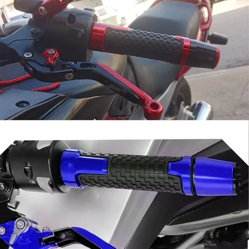 Miniatura 5 de Manillar CNC de motocicleta de goma para manillar de mano para BMW R1250 1200 GS R1250GS Adventure F850GS F750GS F650GS F650GS mango barra extremos