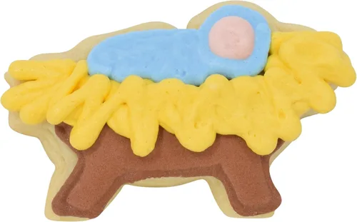 Miniatura 4 de R&M Juego de cortadores de galletas de Navidad – Juego de 7 piezas de cortadores de galletas de acero para hornear festivo, galletas de escena
