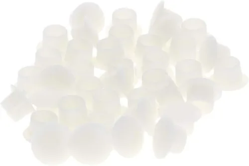 Miniatura 13 de MroMax 20 tapas de rosca para cubrir tubos de plástico de 0.39 pulgadas de diámetro de agujero de 0.39 pulgadas, tapones para agujeros de clavija