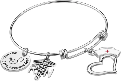 Miniatura 4 de Regalos de enfermera para mujeres Pulsera de enfermera, regalos de graduación de enfermería, regalos de enfermera, regalos de enfermera, regalos