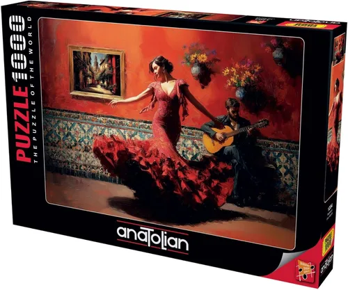 Miniatura 2 de Anatolian Puzzle -Flamenco, Rompecabezas de 1000 Piezas, #1204