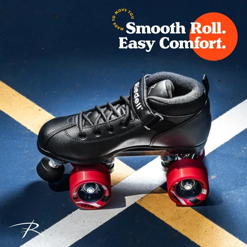 Miniatura 7 de Riedell, patines rodantes con dardo Negro