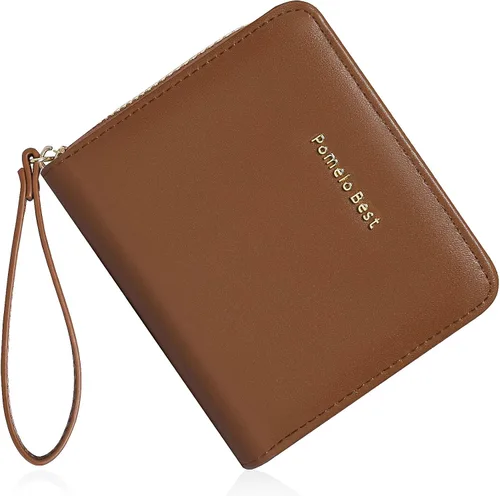 Miniatura 9 de Pomelo Best Cartera pequeña para mujer de cuero con bloqueo RFID 2025