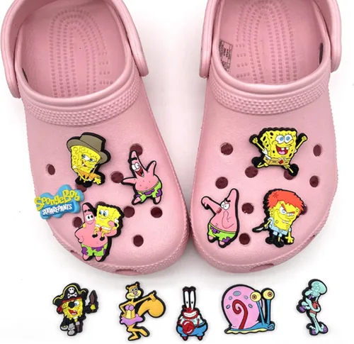 Miniatura 2 de Dijes para zapatos de cocodrilo, accesorios de decoración de fiesta de zapatos de anime, regalo para niños, niñas, mujeres y hombres