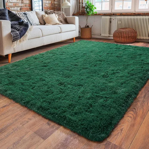 Miniatura 15 de Dssimo - Alfombra superesponjosa para la habitación, alfombra de área moderna, pequeña, suave y acogedora de felpa para niños, niñas y adolescentes