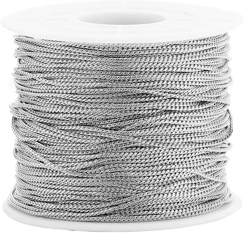 Miniatura 12 de AGCFABS 16.4 ft/Pack Cadena de Serpiente Collar de Enlace a Granel para Collar DIY Joyería Fabricación Hecho a Mano Encontrar Accesorios (Bronce)