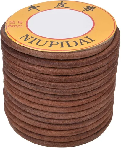 Miniatura 9 de Cinturón de cuero para máquina de coser, cinturón de piel de vaca multifunción para máquina de coser, cinturón de repuesto (0.236 in)