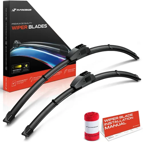 A-Premium Escobillas del limpiaparabrisas compatibles con Honda Accord 2008-2017, Crosstour 2012-2015 - 26 y 19 pulgadas, conector de gancho, con