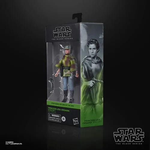 Miniatura 10 de STAR WARS The Black Series Princess Leia Organa (Endor) - Figura coleccionable de 6 pulgadas a escala de Return of The Jedi, a partir de 4 años