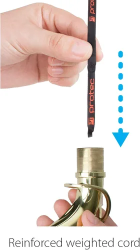 Miniatura 4 de Protec Hisopo de limpieza de microfibra 3 en 1 para saxofón alto y saxofón soprano (A127)