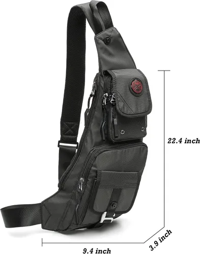Miniatura 67 de Nicgid Sling Bag - Mochila bandolera para hombre), LYSB01NH075BJ-SPRTSEQIP
