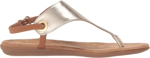 Miniatura 6 de Aerosoles Sandalia plana casual para mujer, Dorado Metálico