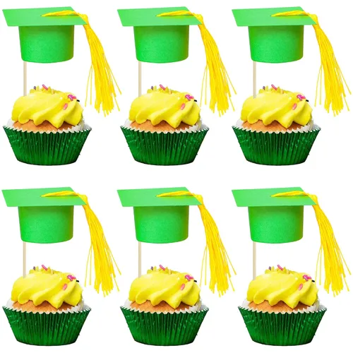 Miniatura 33 de Gyufise 1 decoración de pastel So Proud of You Black Glitter 2026 Decoración de pastel de fiesta de graduación You Did It, decoración de pastel