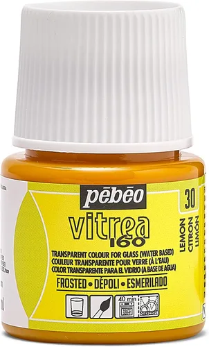 Miniatura 34 de Pebeo Vitrea 160 - Pintura para vidrio brillante, botella de 45 ml - Azul lapislázuli