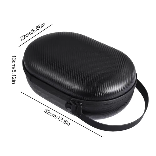 Miniatura 2 de Lonspnvt Carrying Case Compatible for Apple Vision Pro Hard EVA Case for VR Game Headset and Touch Controllers Accessories Large Space VR Case for