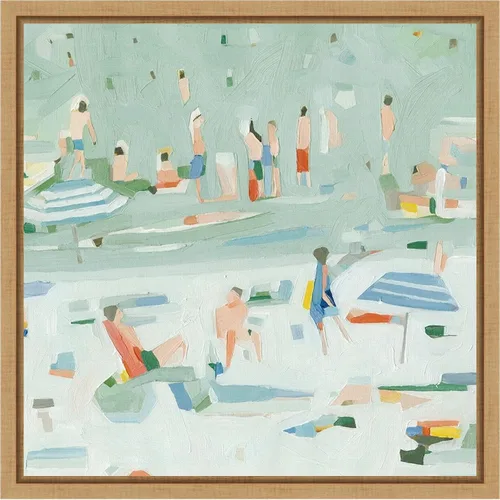 Miniatura 10 de Amanti Art Lienzo enmarcado para pared, 16 x 16 pulgadas, confeti de verano II por Emma Scarvey, lienzo enmarcado para pared, obras de arte