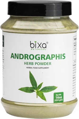 Miniatura 6 de bixa BOTANICAL Andrographis (Kalmegh) Cápsulas vegetales naturales ayurvédicas (450 mg) 60 unidades (paquete de 1)