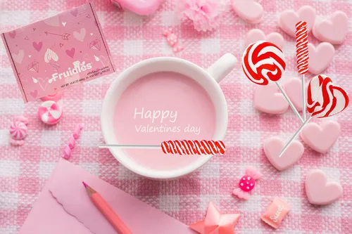Miniatura 8 de Fruidles Chupete de piruleta de remolino para el día de San Valentín, envuelto individualmente (paquete de 36)