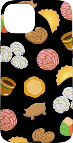 Miniatura 8 de Conchas Pan Dulce Pattern Black Phone Case Latina Gift Case Case for iPhone 17