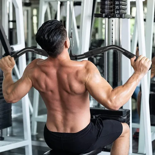 Miniatura 4 de LAT - Accesorios de barra de extracción, accesorios de máquina de cable para gimnasio en casa, equipo de tracción de cuerda de tríceps